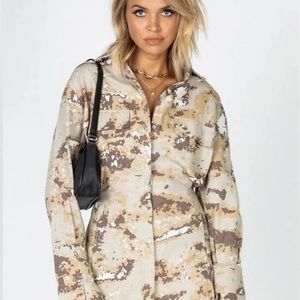 Lioness Army Dress SZ 2